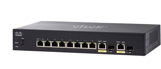 Switch CISCO SG350-10MP-K9-EU 10-Port Gigabit PoE Managed