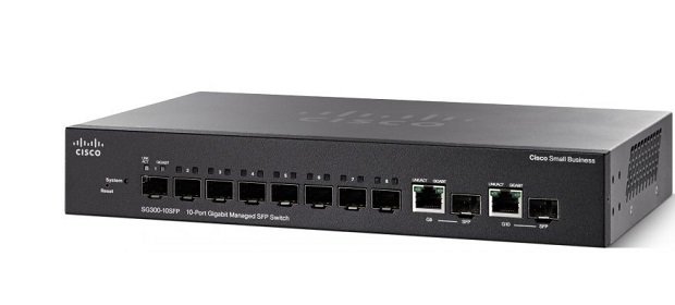 Switch CISCO SG350-10SFP-K9-EU 10-Port Gigabit Managed SFP