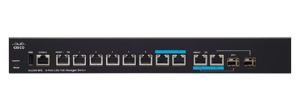 Switch Cisco SG350-8PD-K9-EU 8-Port 2.5G PoE Managed