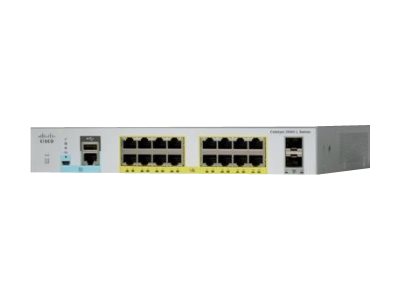 WS-C2960L-16PS-LL Cisco Catalyst 2960L 16 Ports GigE PoE+, 2x 1G SFP, LAN Lite