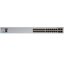 WS-C2960L-24PQ-LL Cisco Catalyst 2960L 24 Ports GigE PoE, 4x10G SFP+ LAN Lite