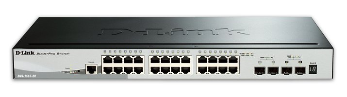 D-LINK DGS-1510-28 24 Port Gigabit Smart Switch + 4 slot SFP