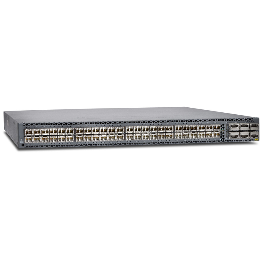 QFX5100-48T-AFI Switch Juniper QFX5100 48 100M/1G/10G RJ-45 ports, 6 QSFP ports