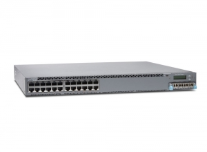 Switch Juniper EX4400-24MP with 24x 100M/1/2.5/5/10GbE, PoE+, PS 1600W, AFO