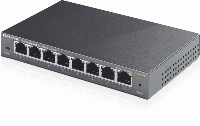 8-Port Gigabit Easy Smart Switch TP-LINK TL-SG108E