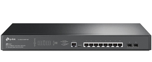 JetStream 8-Port 10GE SFP+ L2+ Managed Switch TP-LINK TL-SX3008F