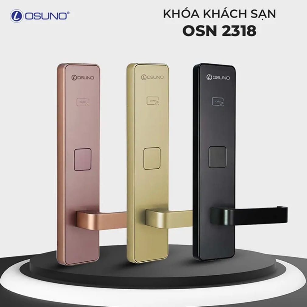 Khóa Thẻ Từ Khách Sạn OSN-2318 – Tích Hợp Quản Lý Thông Minh, Dễ Dàng Cài Đặt