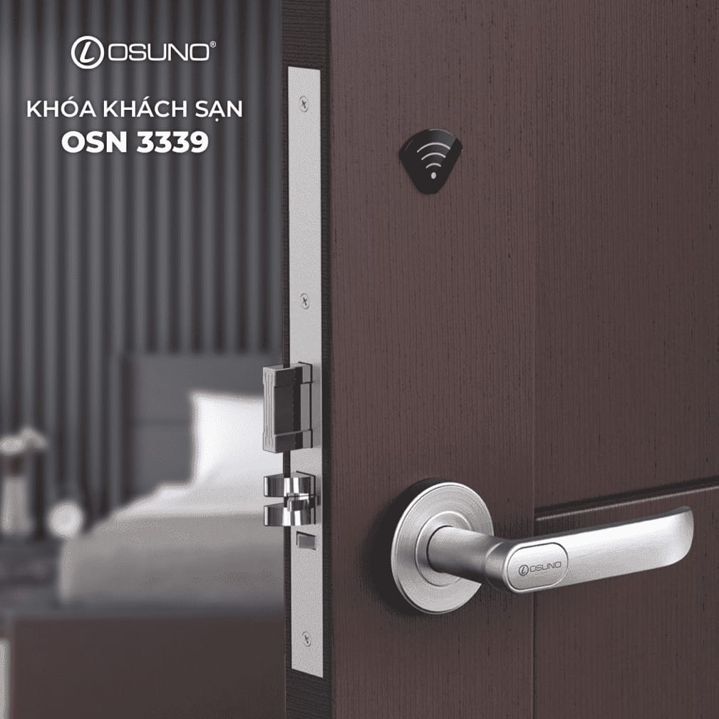 Khóa Thẻ Từ Khách Sạn OSN-3339 – Bảo Mật Cao, Thiết Kế Tối Giản, Quản Lý Thông Minh