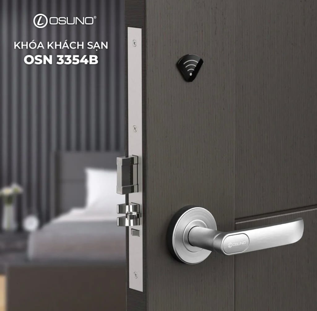 KHÓA THẺ TỪ KHÁCH SẠN OSN – 3354B - Khóa thẻ từ khách sạn OSN-3354B