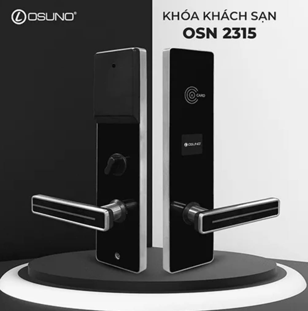 Khóa Thẻ Từ Cao Cấp OSN-2315 – Quản Lý Check-in/out, Tích Hợp Phần Mềm Khách Sạn