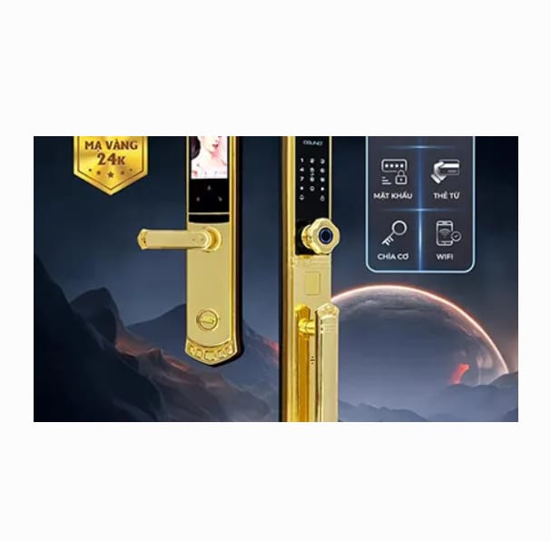 Khóa Vân Tay Biệt Thự Mở Từ Xa Qua App OSN-KBT09 - Khóa vân tay biệt thự mở từ xa