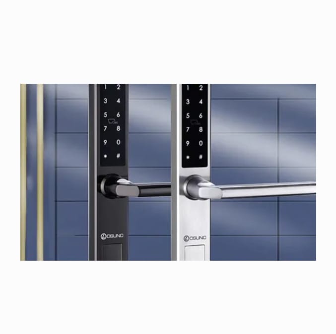 Khóa vân tay cửa nhôm OSN-3320 - Khóa vân tay cửa nhôm kính chống nước