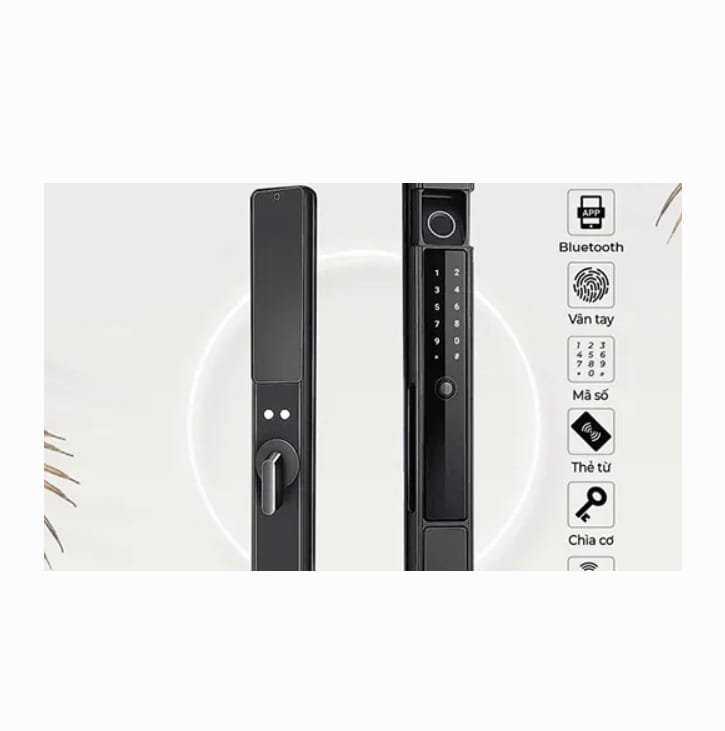 Khóa Vân Tay Cửa Nhôm Kính Tự Động OSN-3328 - Khóa vân tay cửa nhôm kính tự động
