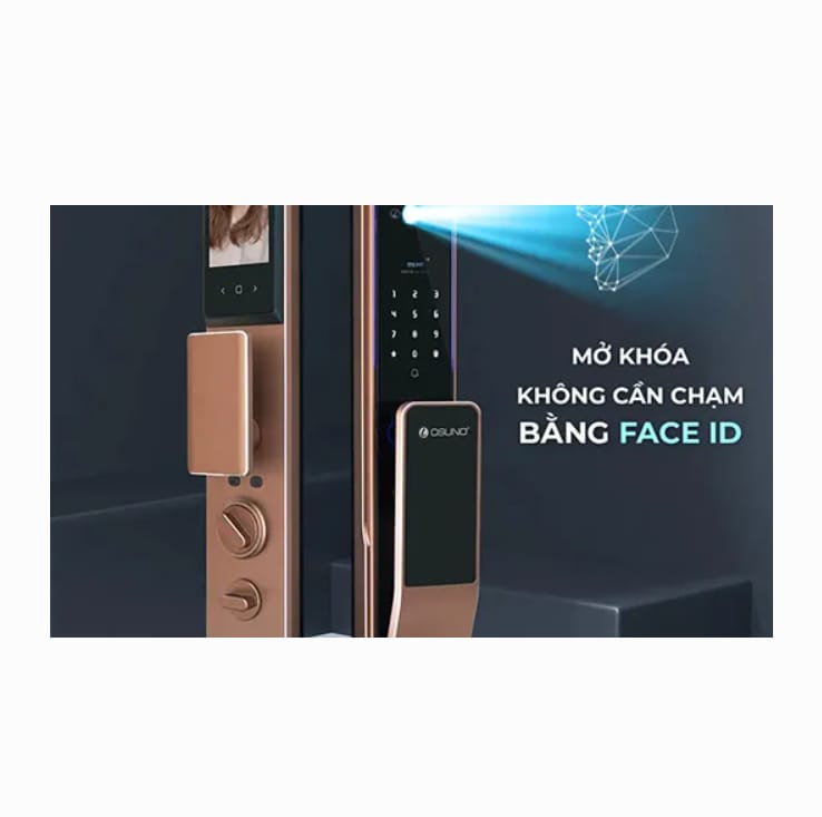 KHÓA NHẬN DIỆN KHUÔN MẶT 3D, APP TỪ XA OSN-3357 - Khóa nhận diện khuôn mặt 3D app từ xa