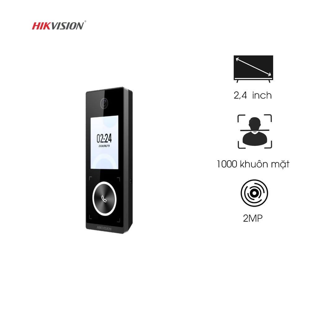 Thiết bị kiểm soát vào ra - máy chấm công Hikvision DS-K1T323EBWX-E1