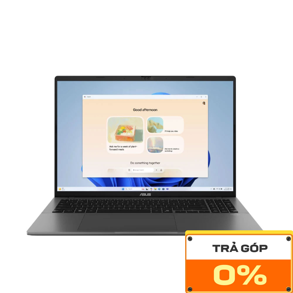 Máy tính xách tay/ Laptop Asus Vivobook S16 S3607AA-SH043W (Core Ultra 7 355) (Xám)