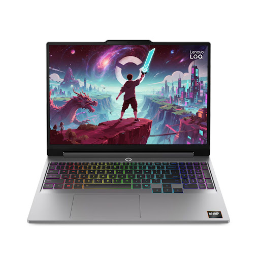 Máy tính xách tay/ Laptop Lenovo LOQ 15AHP11 - 83TN0040VN (AMD Ryzen™ 7 250) (Xám)