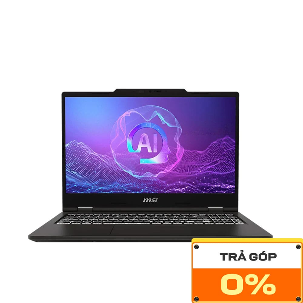 Máy tính xách tay/ Laptop MSI Venture A15 AI A2HMG-003VN (AMD Ryzen 7-260) (Xám)