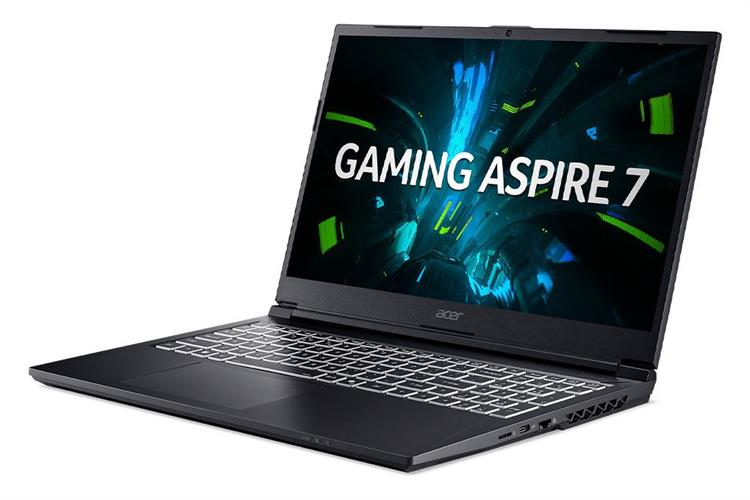 Laptop Acer Gaming Aspire 7 A715-59G-79XF - NH.QX6SV.008 (Core 7 240H, 16GB, 512GB, RTX 3050 6GB, Full HD 144Hz, Win11)