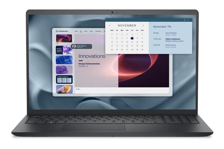 Laptop Dell Pro 15 Essential PV15250 - PV15250-100U-8512W-2Y (Core 3 100U, 8GB, 512GB, Full HD, OfficeH24+365, Win11)