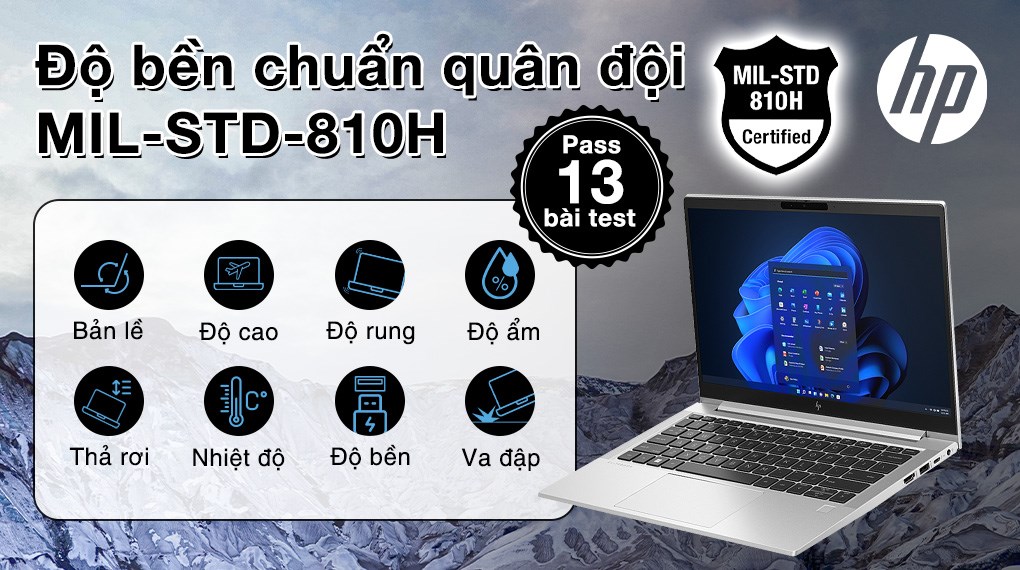 Laptop HP 245 G10 - B8PF9AT (R5 7530U, 8GB, 512GB, Full HD, Win11)