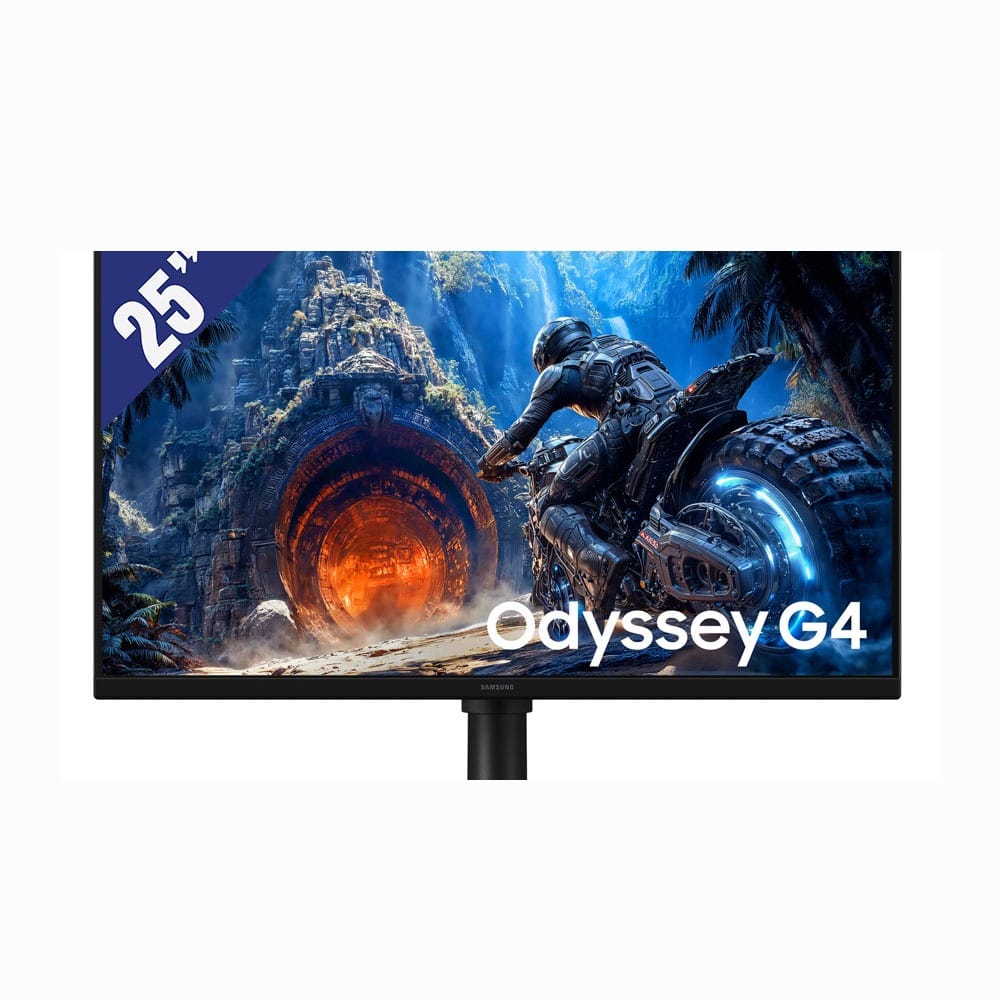 Màn hình LCD Samsung Odyssey G4 G40H 25" LS25HG400EEXXV (1920 x 1080/ Fast IPS/ 300Hz (DP) /240Hz (HDMI)/ 1ms (GTG)/ NVIDIA G-Sync Compatible/AMD FreeSync Premium ) (Đen)