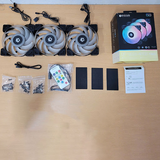 Quạt case ID-COOLING DF-12025-ARGB TRIO (3 fan)