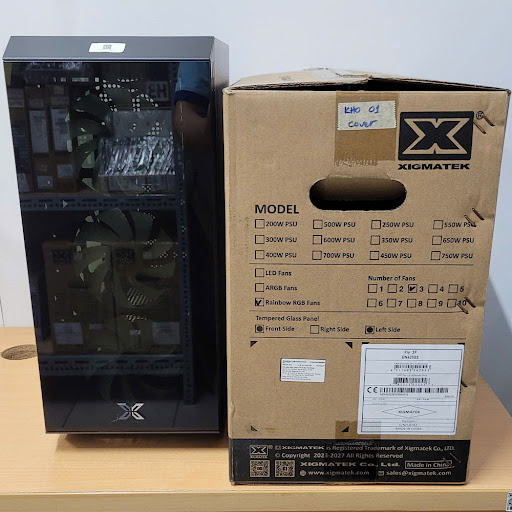 Vỏ máy tính/ Case Xigmatek Fly 3F - Mặt kính (EN42553)