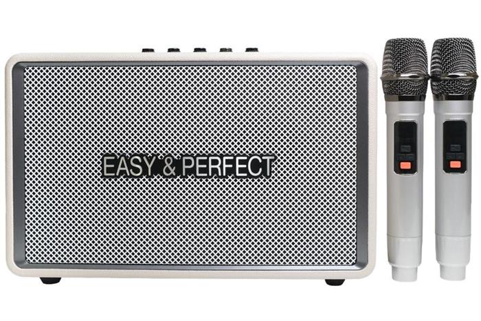Loa karaoke xách tay Easy & Perfect EP-Votrex 160W - Trắng
