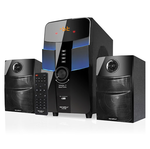 Loa vi tính Soundmax A-2128 (2.1) 60W, Đen