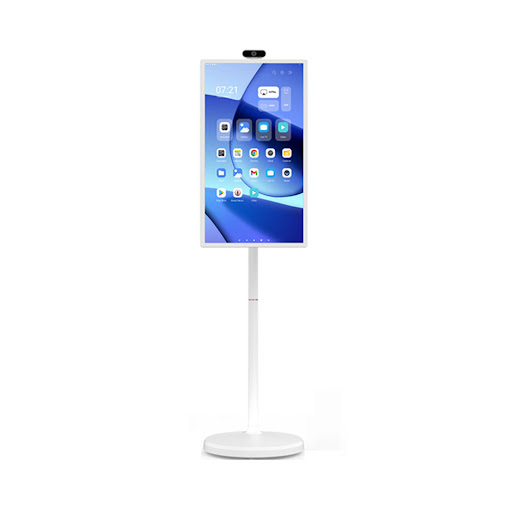 Màn hình cảm ứng di động HATEK 32" HT3225S (1920x1080/ 60Hz/ 8ms/ Androi 14.0/ Xoay ngang-dọc) Trắng