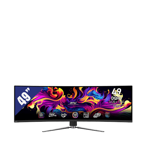 Màn hình Cong LCD MSI 49" MPG 491CQP QD-OLED (5120x1440/QD-OLED/144HZ/0.03ms (GtG))