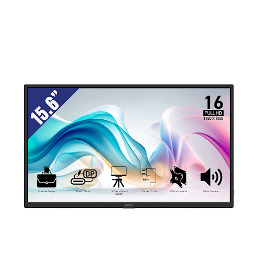 Màn hình di động MSI 15.6" PRO MP165 E6 (1920 x 1080 /IPS/ 60Hz/ 4ms)