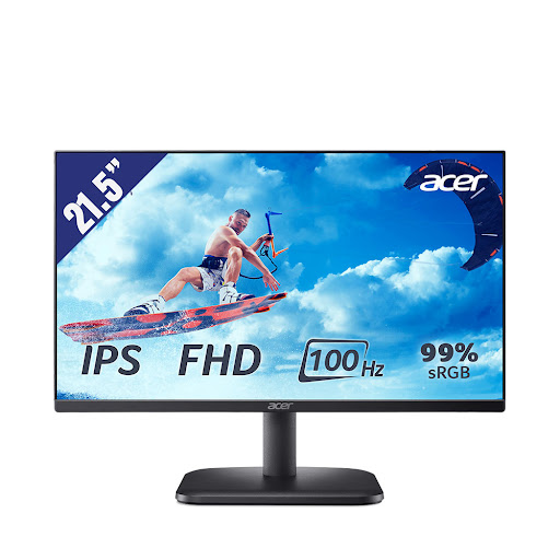 Màn hình LCD Acer 21.5" EK221Q E3 (UM.WE1SV.301) (1920 x 1080/ IPS/ 100Hz/ 1ms VRB/ FreeSync)