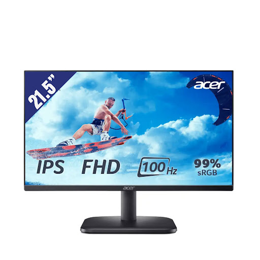 Màn hình LCD Acer 21.5" EK221Q G3 (UM.WE1SV.302)(1920x1080/ IPS/ 120Hz/ 4ms(GTG), 1ms(VRB)/ AdaptiveSync) (Đen)