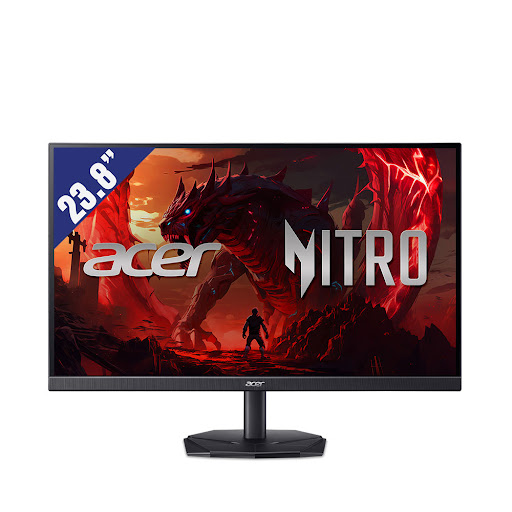Màn hình LCD Acer 23.8" KG241Y X1 (UM.QX1SV.101) (1920x1080/ IPS/ 200Hz/ 1ms-0.5ms(GTG, Min.)/ FreeSync Premium) (Đen)