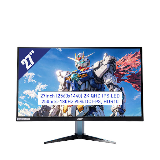 Màn hình LCD Acer 27" Nitro VG271U M3 (2560 x 1440/ IPS/ 180Hz/ 0.5ms)