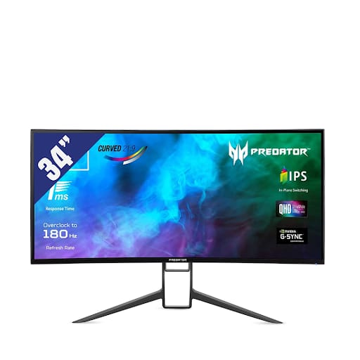 Màn hình LCD Acer 34" X34GS (UM.CX0SV.S01) (3440 x 1440/ IPS/ 144Hz/ 1ms)