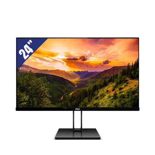Màn hình LCD AOC 23.8" 24V2Q/74 (1920x1080/ IPS/ 75Hz/ 5ms/ FreeSync Technology)