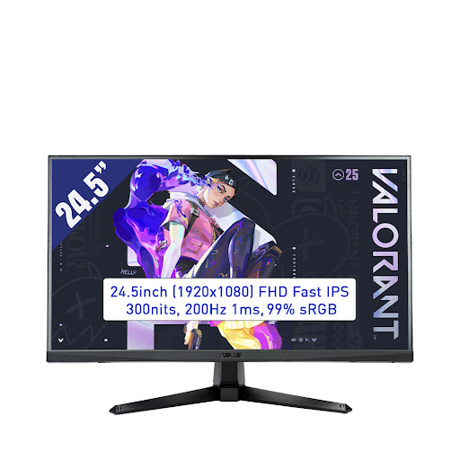 Màn hình LCD ASUS 24.5" TUF Gaming VG259Q5A (1920x1080/ Fast IPS/ 200Hz/ 1ms(GTG), 0.3ms(min)/ Adaptive-Sync) Đen