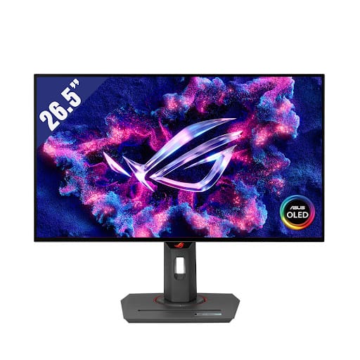 Màn hình LCD ASUS 26.5" ROG Strix XG27AQDMG (2560x1440/ WOLED/ 240Hz/ 0.03ms/ FreeSync™ Premium & G-SYNC® Compatible) Đen