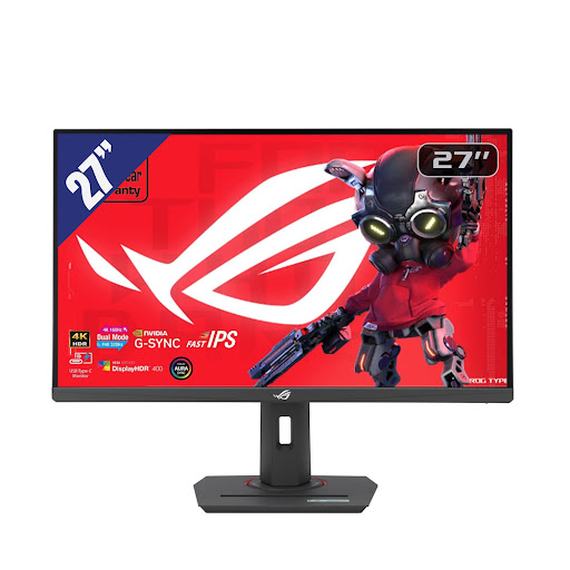Màn hình LCD Asus 27" ROG Strix XG27UCG (4K / Fast IPS/ 160Hz/ 1 ms/ Adaptive Sync) Đen