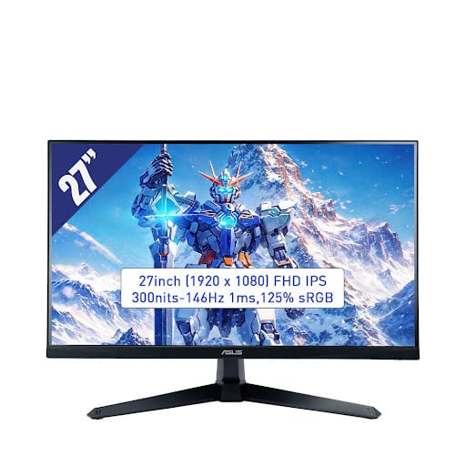 Màn hình LCD Asus 27" VG279QE5A (Full HD/ IPS/ 146Hz/ 1 ms MPRT/ Đen)