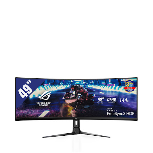 Màn hình LCD Asus 49" ROG Strix XG49VQ (3840 x 1080/ VA/ 144Hz/ 4ms (GtG))