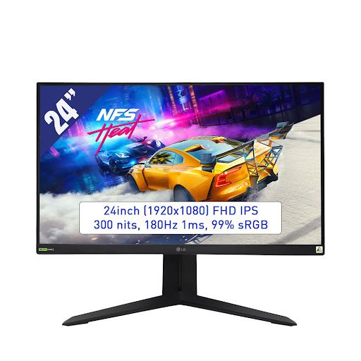 Màn hình LCD LG 23.8 inch 24GS65F-B.ATV (Full HD 1920 x 1080 | IPS | 180Hz | 1ms)
