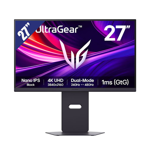 Màn hình LCD LG 27" 27G850A-B.ATV (4K/ IPS Black/ 240Hz/ 1ms/ G-SYNC Compatible, FreeSync Premium Pro) Đen