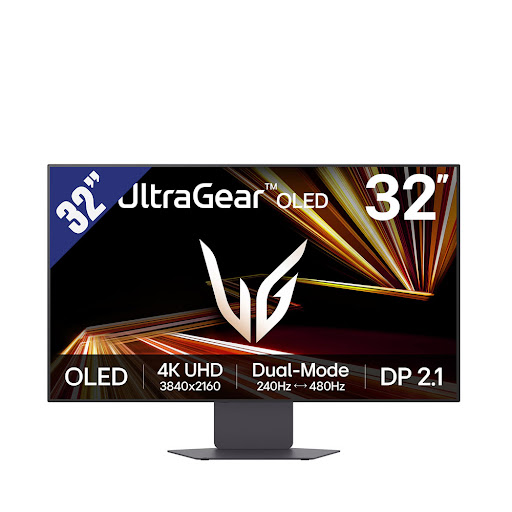 Màn hình LCD LG 32'' 32GX870A OLED Gaming (3840 x 2160/ OLED/ 240 Hz/ 0.03ms/G-SYNC Compatible)