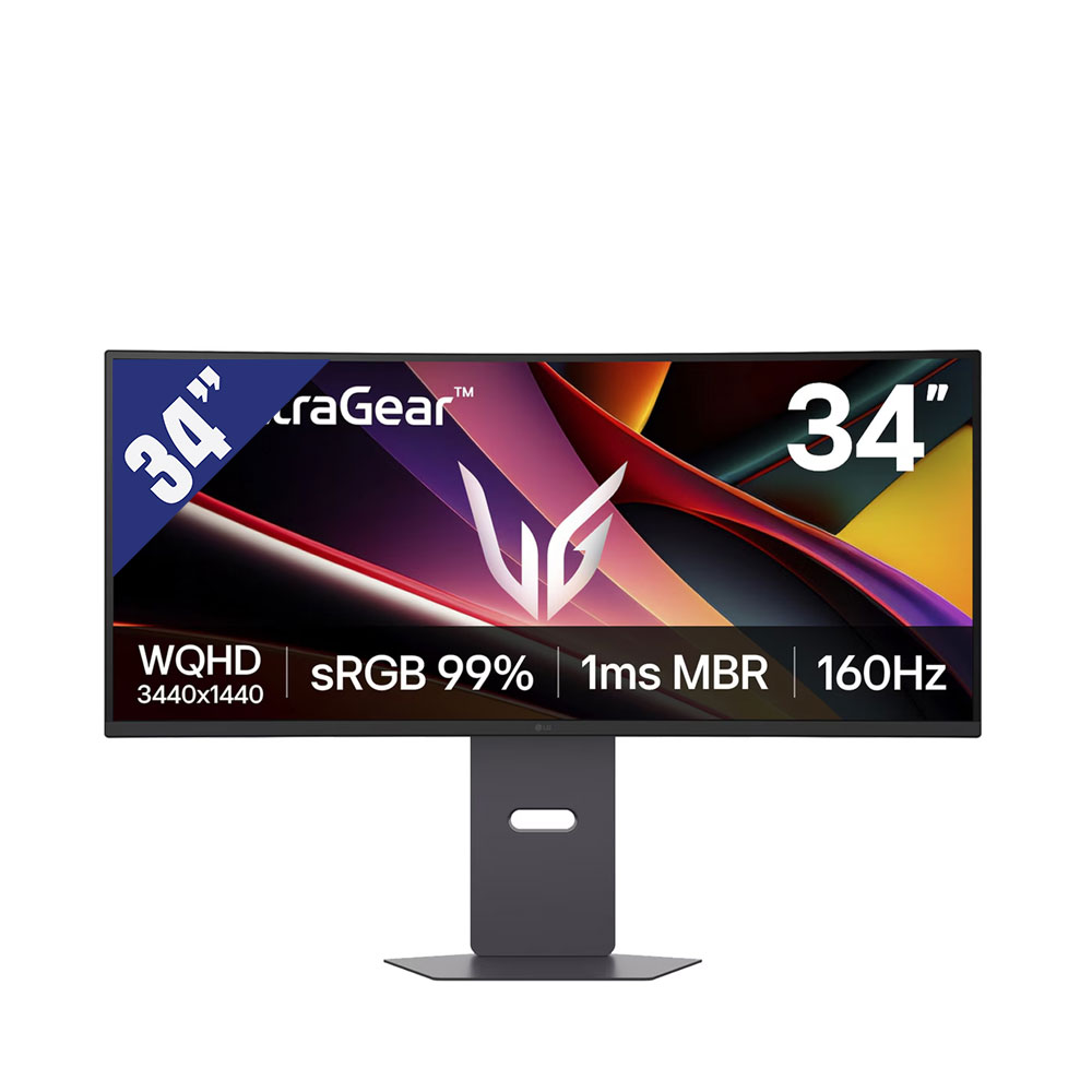 Màn hình LCD LG 34" 34G600A-B.ATV (3440 x 1440/ VA/ 160Hz/ 5ms (GtG)/ cong) (Đen)