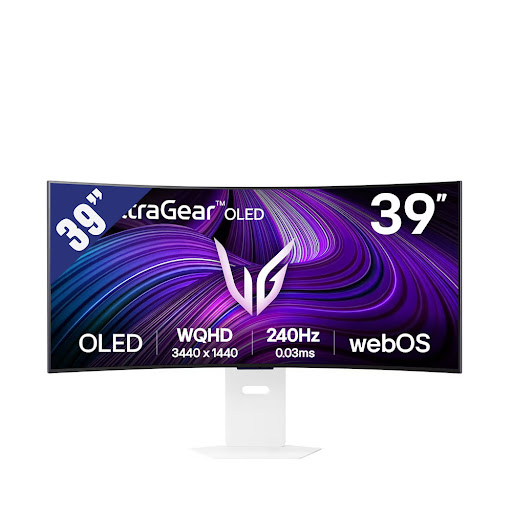 Màn hình LCD LG 39'' 39GX90SA OLED Gaming (3440x1440/ OLED/ 240 Hz/ 0.03ms/ G-SYNC Compatible ) (Trắng)