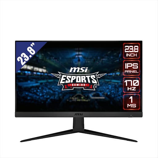 Màn hình LCD MSI 23.8" G2412 (1920x1080/ IPS/ 170Hz/ 1ms MRPT)